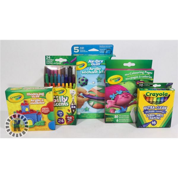 BAG OF NEW CRAYOLA  CRAYONS