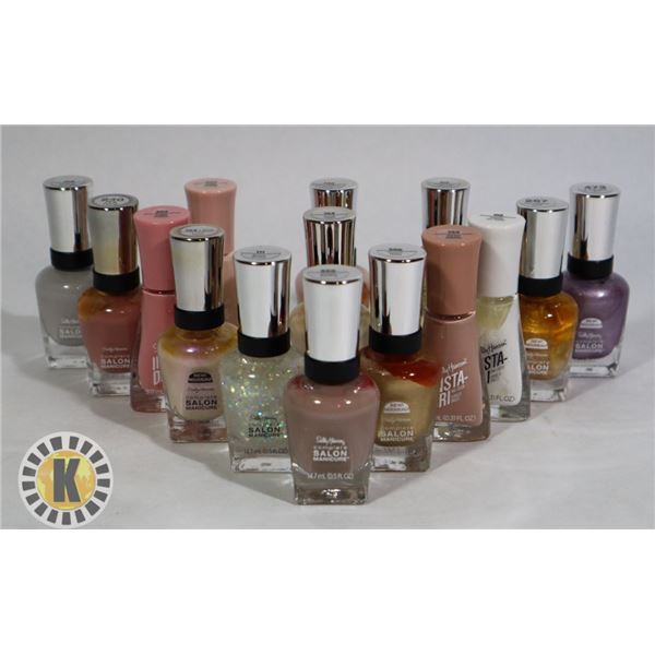 ASSORTED BAG OF SALLY HANSEN NAIL POLISH