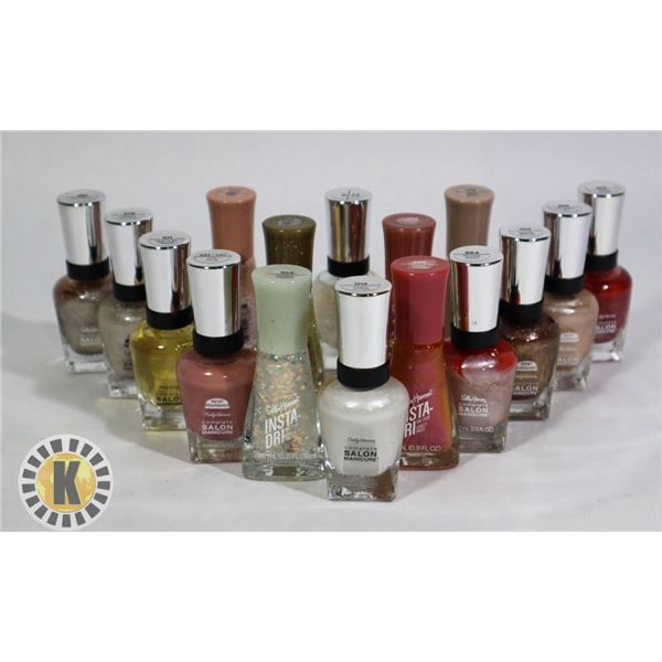 ASSORTED BAG OF SALLY HANSEN NAIL POLISH
