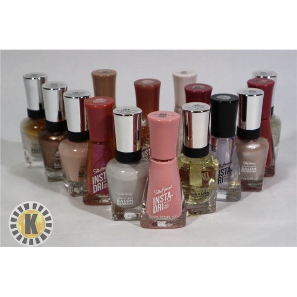ASSORTED BAG OF SALLY HANSEN NAIL POLISH
