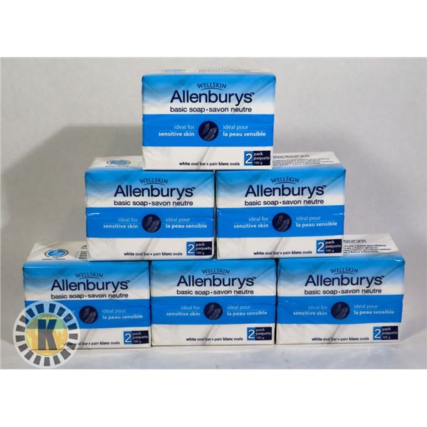 BAG OF ALLENBURYS BASIC SOAP