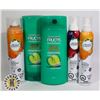 Image 1 : BAG OF GARNER FRUCTIS & HERBAL ESSENCE HAIR PRODUCT