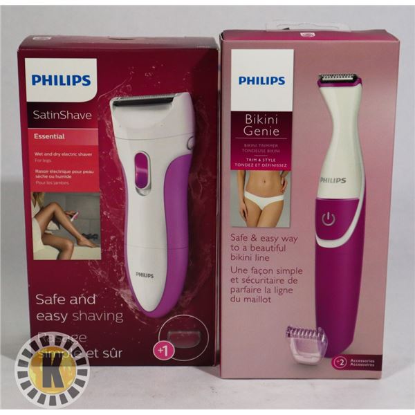 BAG OF PHILIPS SHAVING KIT
