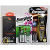 Image 1 : ASSORTED BAG OF HELIX POWER BANK & ENERGIZER ITEMS