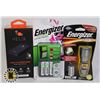 Image 1 : ASSORTED BAG OF HELIX POWER BANK & ENERGIZER ITEMS