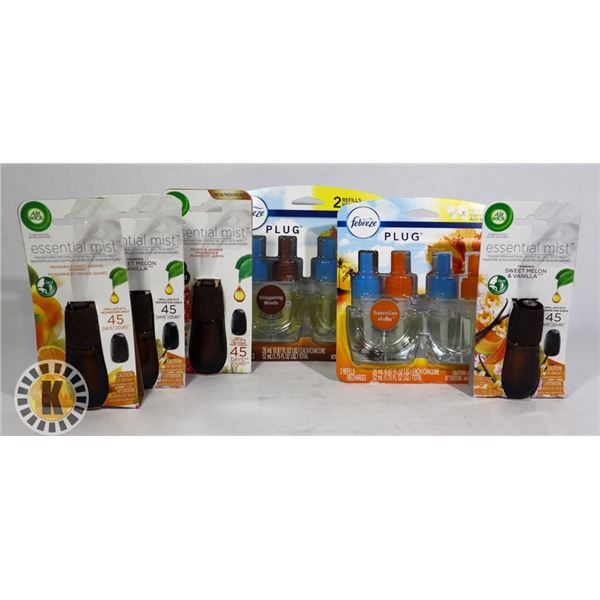 ASSORTED BAG OF FEBREZE PLUG