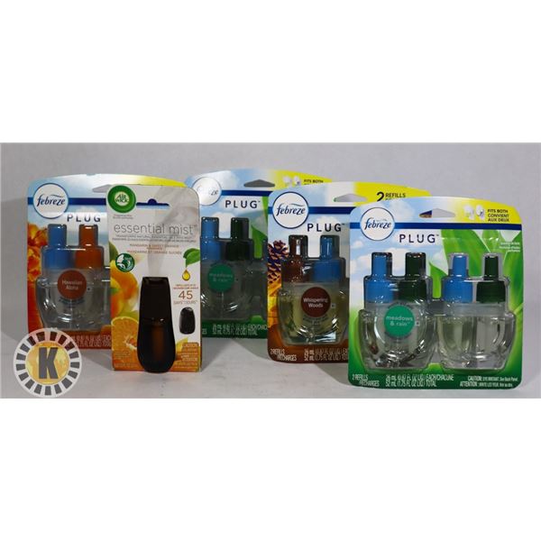 ASSORTED BAG OF FEBREZE PLUG