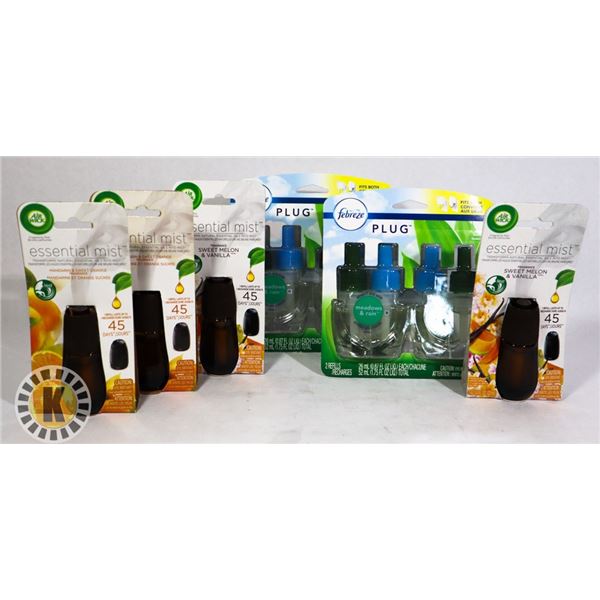 ASSORTED BAG OF FEBREZE PLUG