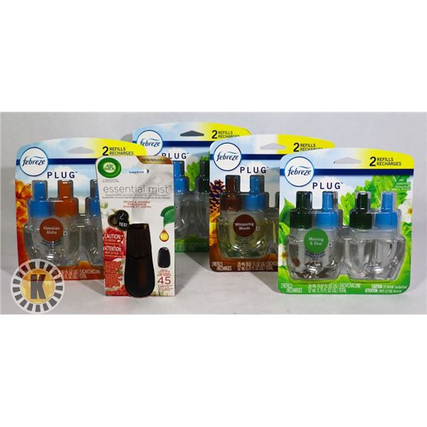 ASSORTED BAG OF FEBREZE PLUG