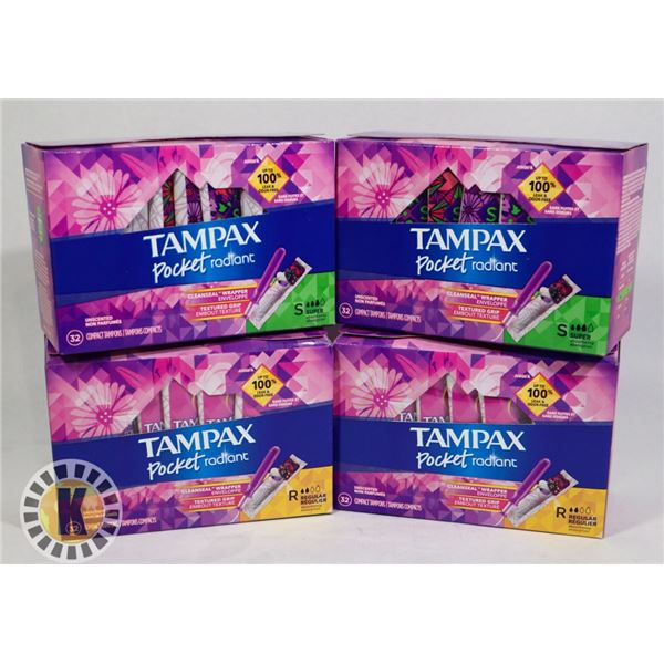 BAG OF TAMPAX POCKET RADIANT