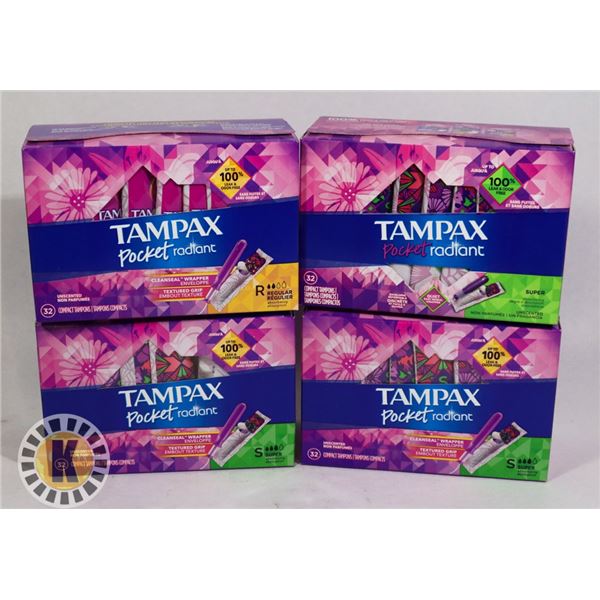 BAG OF TAMPAX POCKET RADIANT