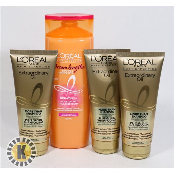 ASSORTED BAG L'OREAL HAIR PRODUCTS