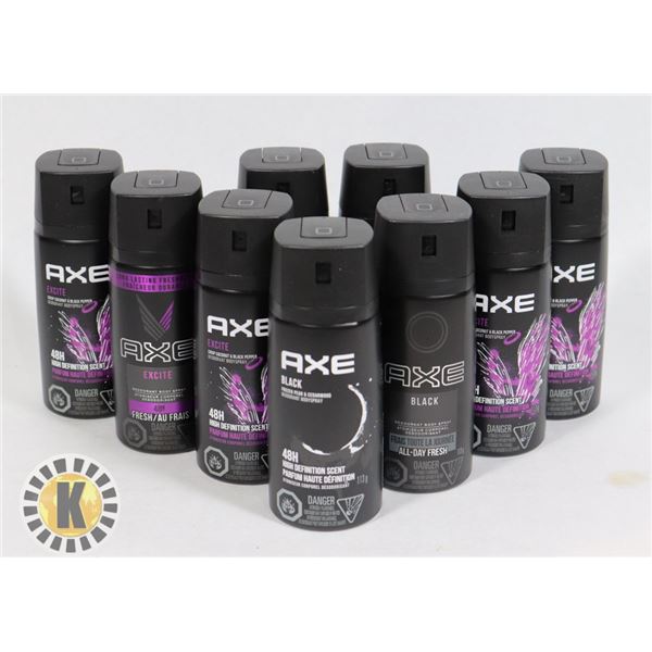 BAG OF AXE 48HR DEODORANT BODY SPRAY