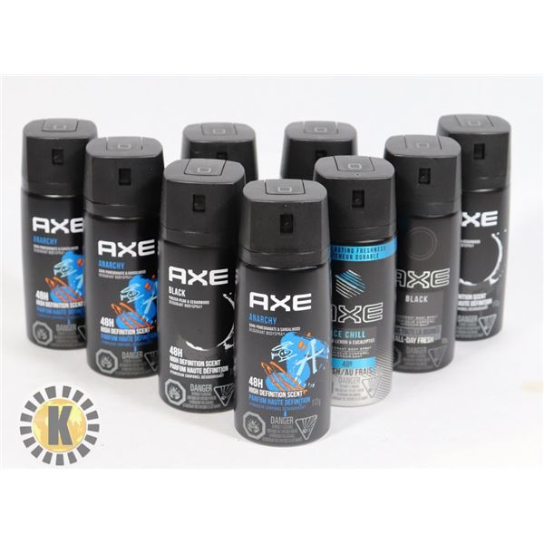 BAG OF AXE 48HR DEODORANT BODY SPRAY