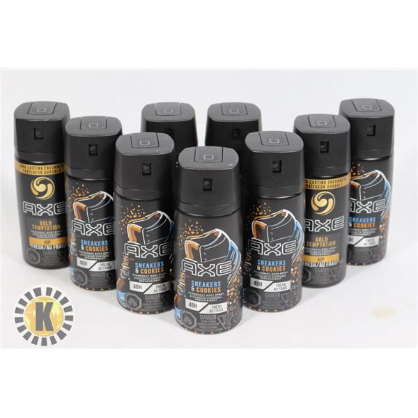 BAG OF AXE 48HR DEODORANT BODY SPRAY