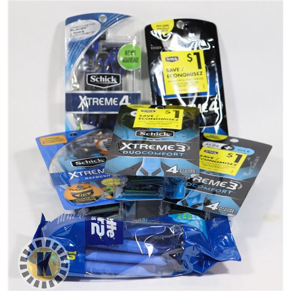 BAG OF SCHICK  XTREME3