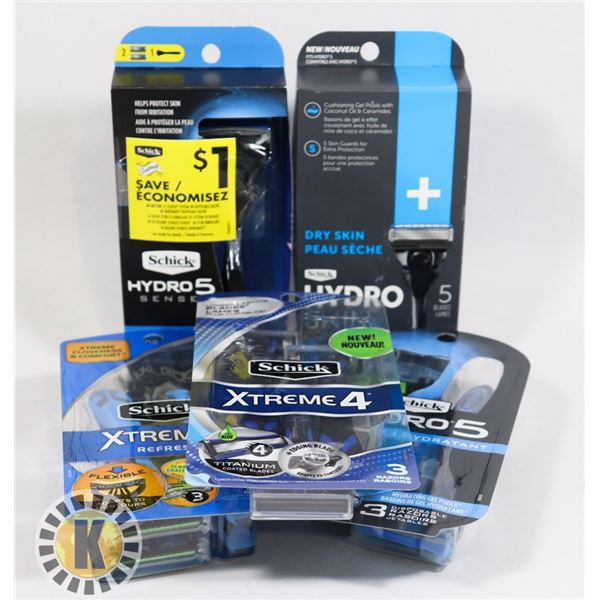 BAG OF SCHICK  XTREME3