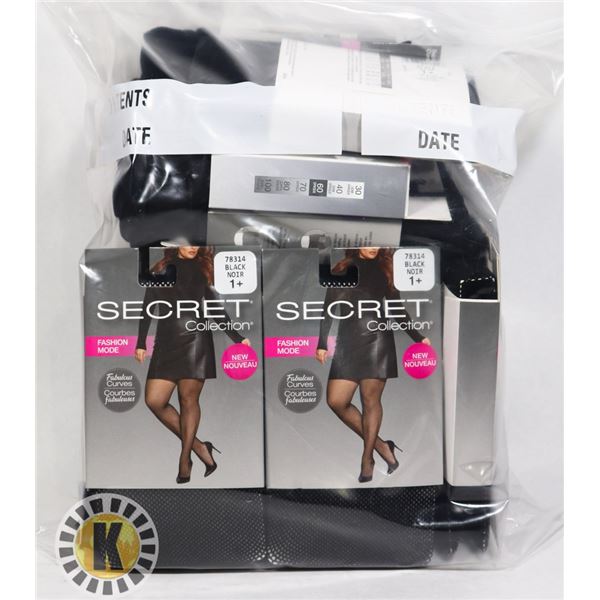 BAG OF ASSORTED SECRET HIGH THIGHS