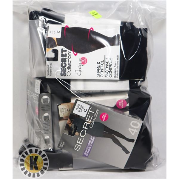 BAG OF ASSORTED SECRET HIGH THIGHS