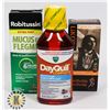 Image 1 : BAG OF DAYQUIL, ROBITUDDIN  AND LaKOTA