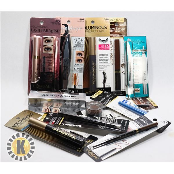 ASSORTED BAG OF L'OREAL MAKE-UP PRODUCT