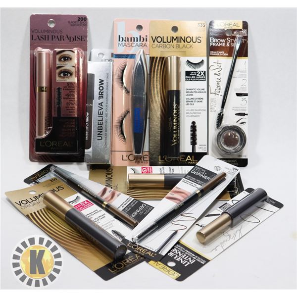 ASSORTED BAG OF L'OREAL MAKE-UP PRODUCT