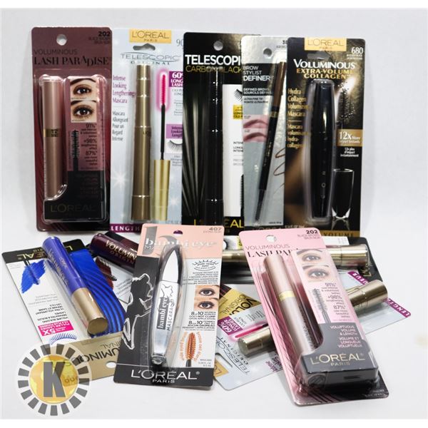 ASSORTED BAG OF L'OREAL MAKE-UP PRODUCT