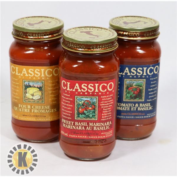BAG OF CLASSICO TOMATO SAUCE