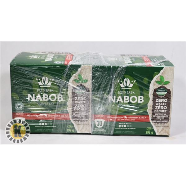 2 BOXES OF NABOB COFFEE