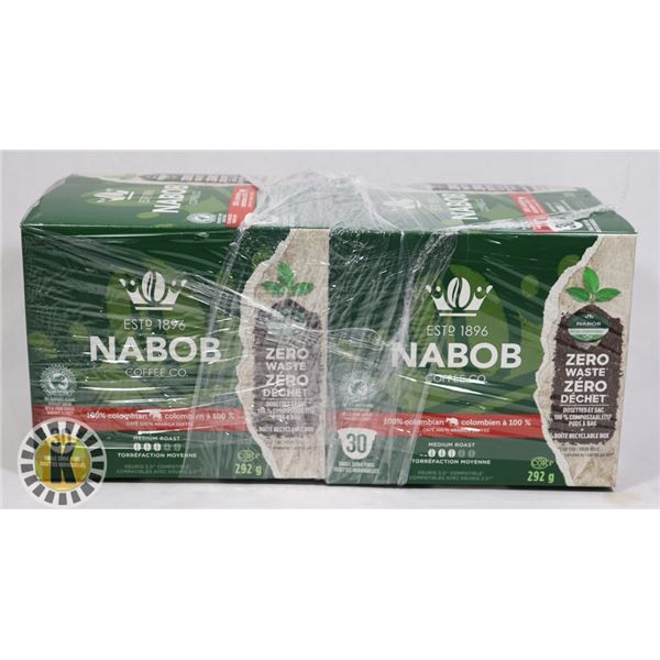2 BOXES OF NABOB COFFEE