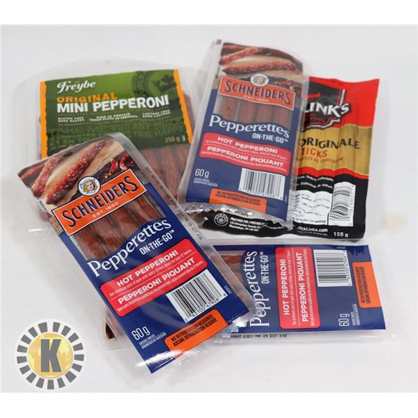 BAG OF ASSORTED MEAT SNACKS