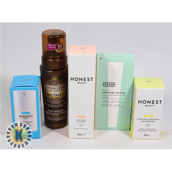 ASSORTED BAG OF SKIN CARE PRODUCTS