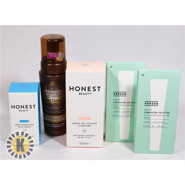 ASSORTED BAG OF SKIN CARE PRODUCTS