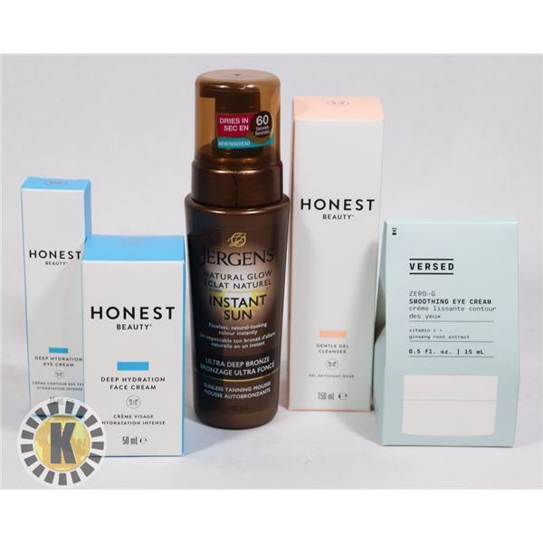 ASSORTED BAG OF SKIN CARE PRODUCTS