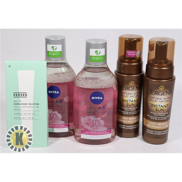 ASSORTED BAG OF SKIN CARE PRODUCTS