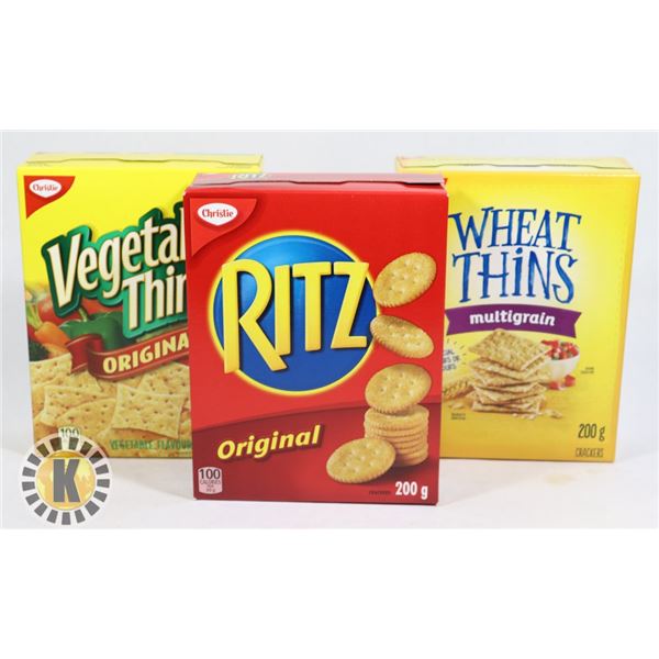 ASSORTED BAG OF SNACKS INCLUDES RITZ