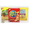 Image 1 : ASSORTED BAG OF SNACKS INCLUDES RITZ