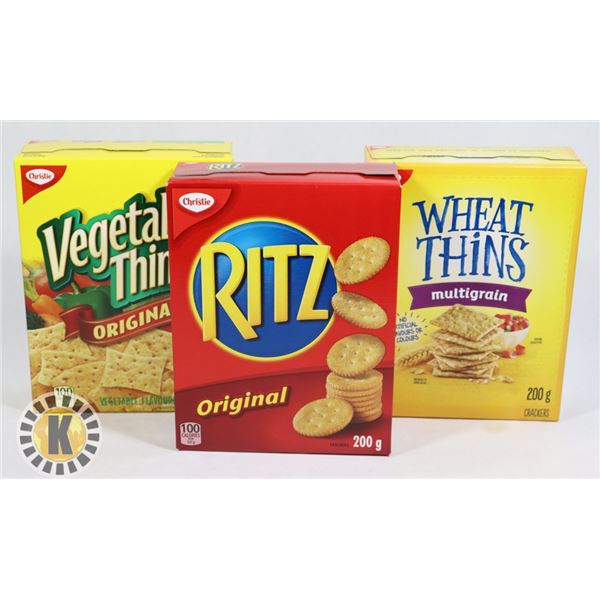 ASSORTED BAG OF SNACKS INCLUDES RITZ