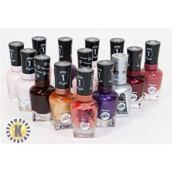 ASSORTED BAG SALLY HANSEN NAIL POLISH