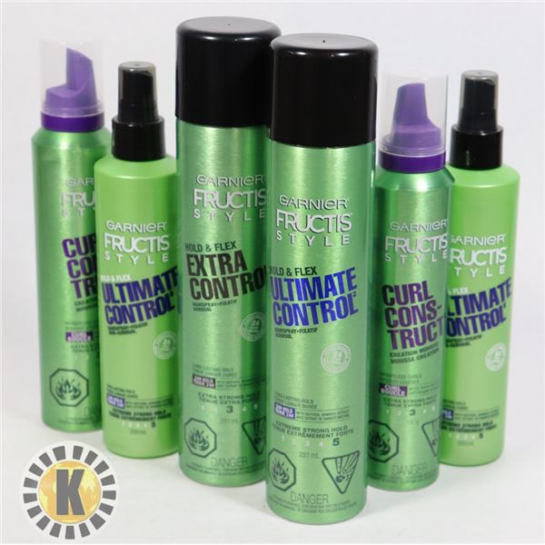 BAG OF ASSORTED BARNIER FRUCTIS STYLE