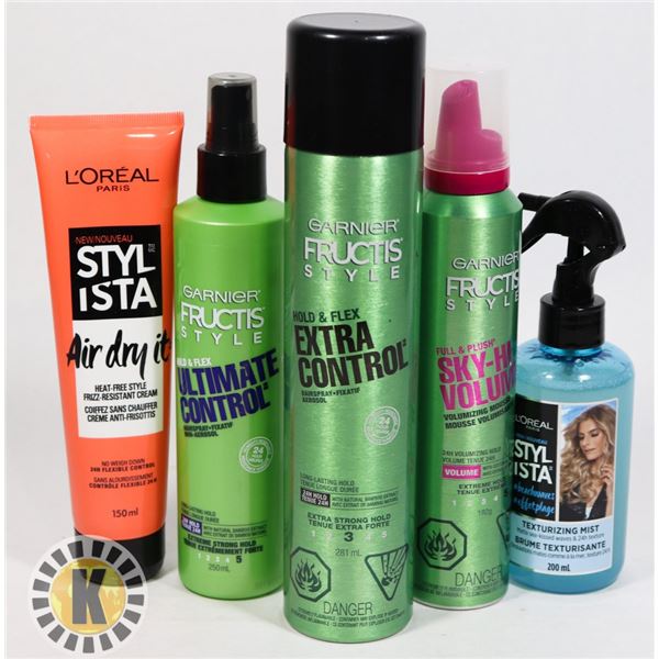 BAG OF ASSORTED BARNIER FRUCTIS STYLE