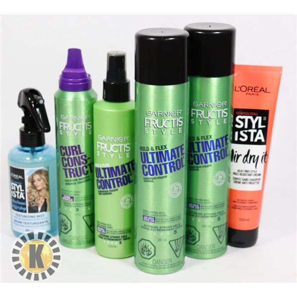 BAG OF ASSORTED BARNIER FRUCTIS STYLE