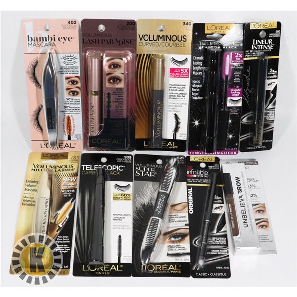 BAG OF L'OREAL COSMETIC PRODUCTS