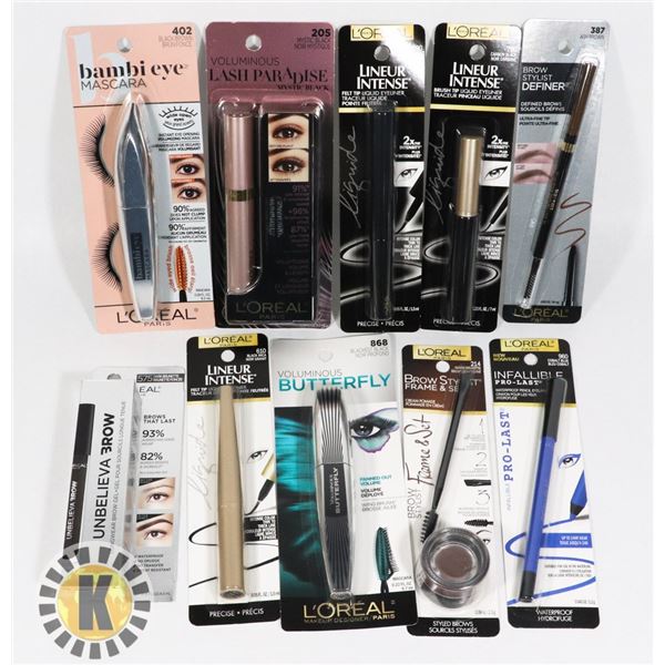 BAG OF L'OREAL COSMETIC PRODUCTS
