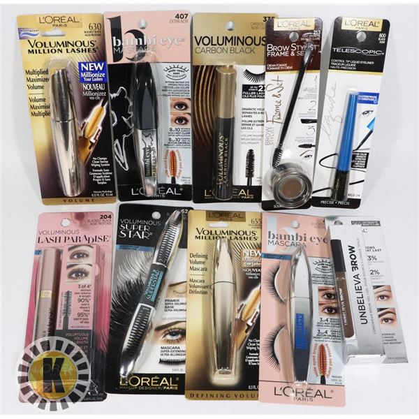 BAG OF L'OREAL COSMETIC PRODUCTS