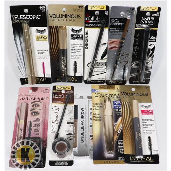 BAG OF L'OREAL COSMETIC PRODUCTS