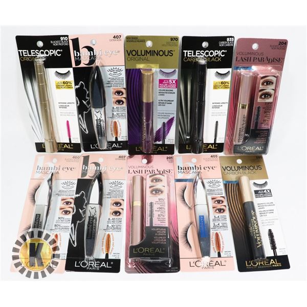 BAG OF L'OREAL COSMETIC PRODUCTS