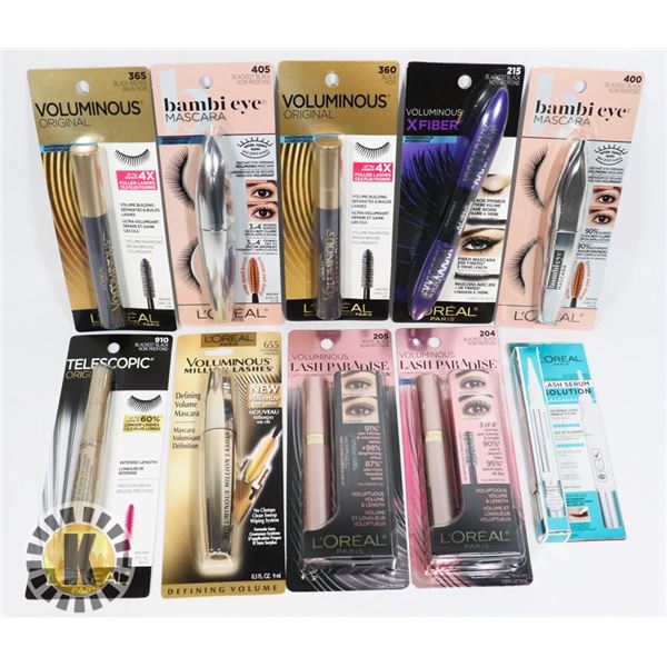 BAG OF L'OREAL COSMETIC PRODUCTS