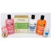 Image 1 : BAG OF ASSORTED SHOWER CREAMS INCLUDES I LOVE...
