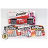 Image 1 : BAG OF ASSORTED BATTERIES INCLUDES ENERGIZER